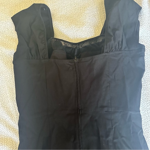 Stop Staring Beautiful Vintage Black Dress - Picture 8 of 8